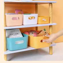 천으로 간식을 위한 플라스틱 보관 상자, 사무실 주방 욕실 메이크업 테이블 정리함, 공간 절약 캐비닛, 플라스틱 보관함