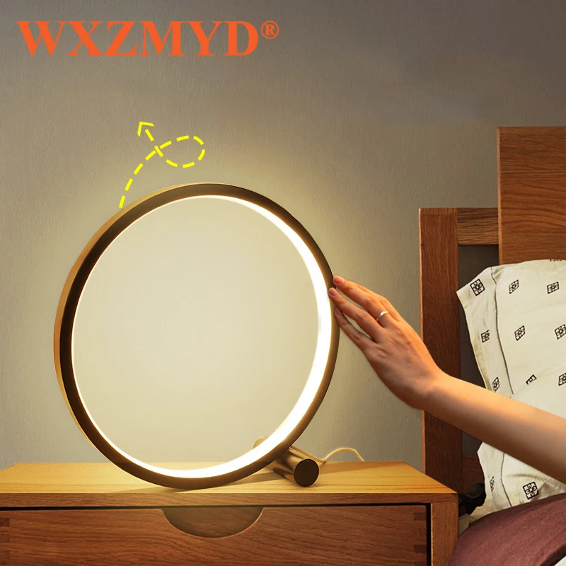 

LED Table Lamp USB Desk Light Touch Dimmable Bedside Lamp 3 Colors LED Night Light Decoration Reading Light Study Lamp