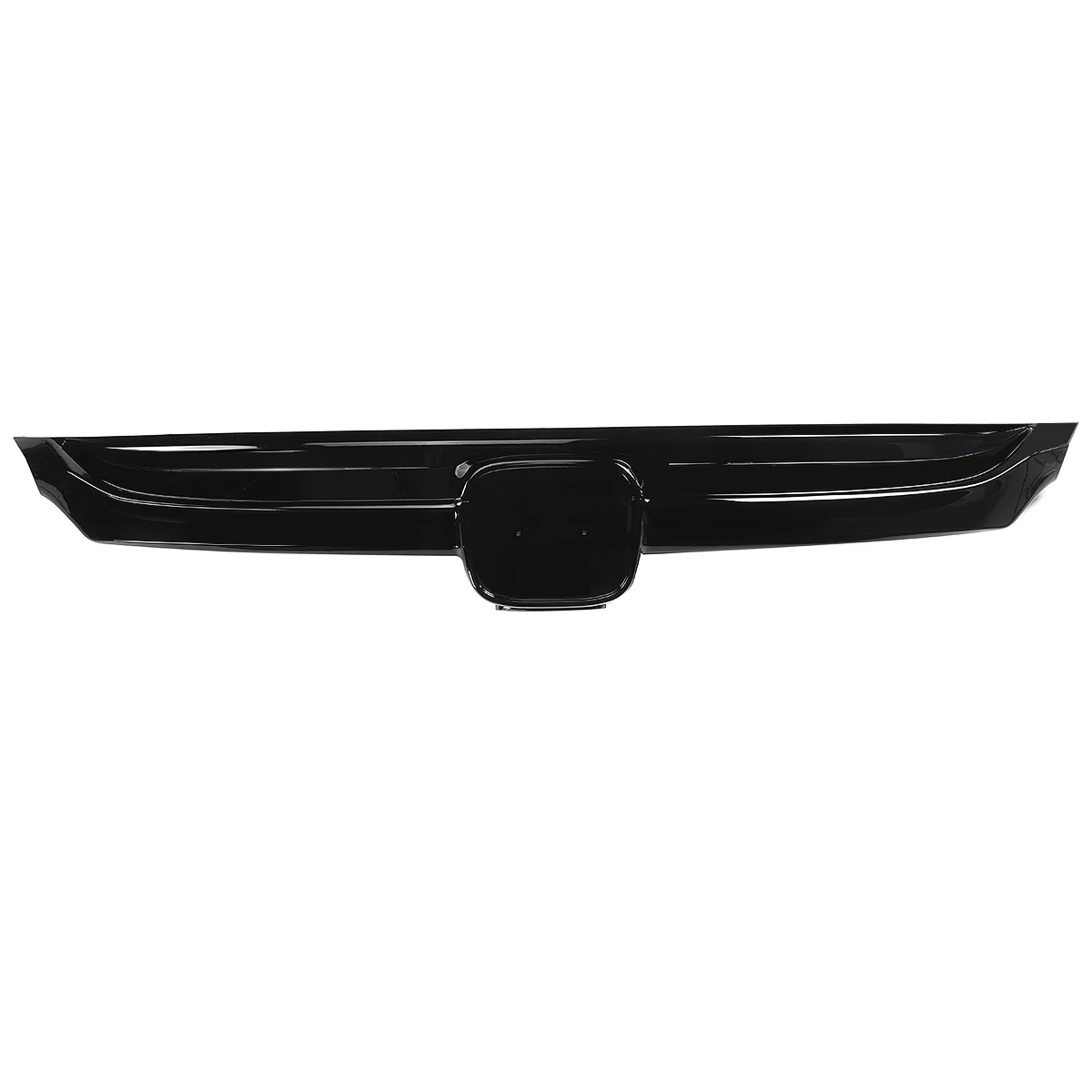 Новый черный/карбоновый передний бампер для автомобиля решетка крышка гриля