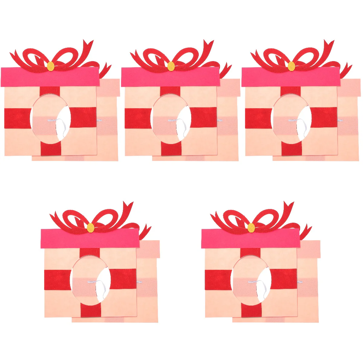 

5pcs Birthday Headgear Festival Funny Headgear Fabric Hat Party Hat Prop