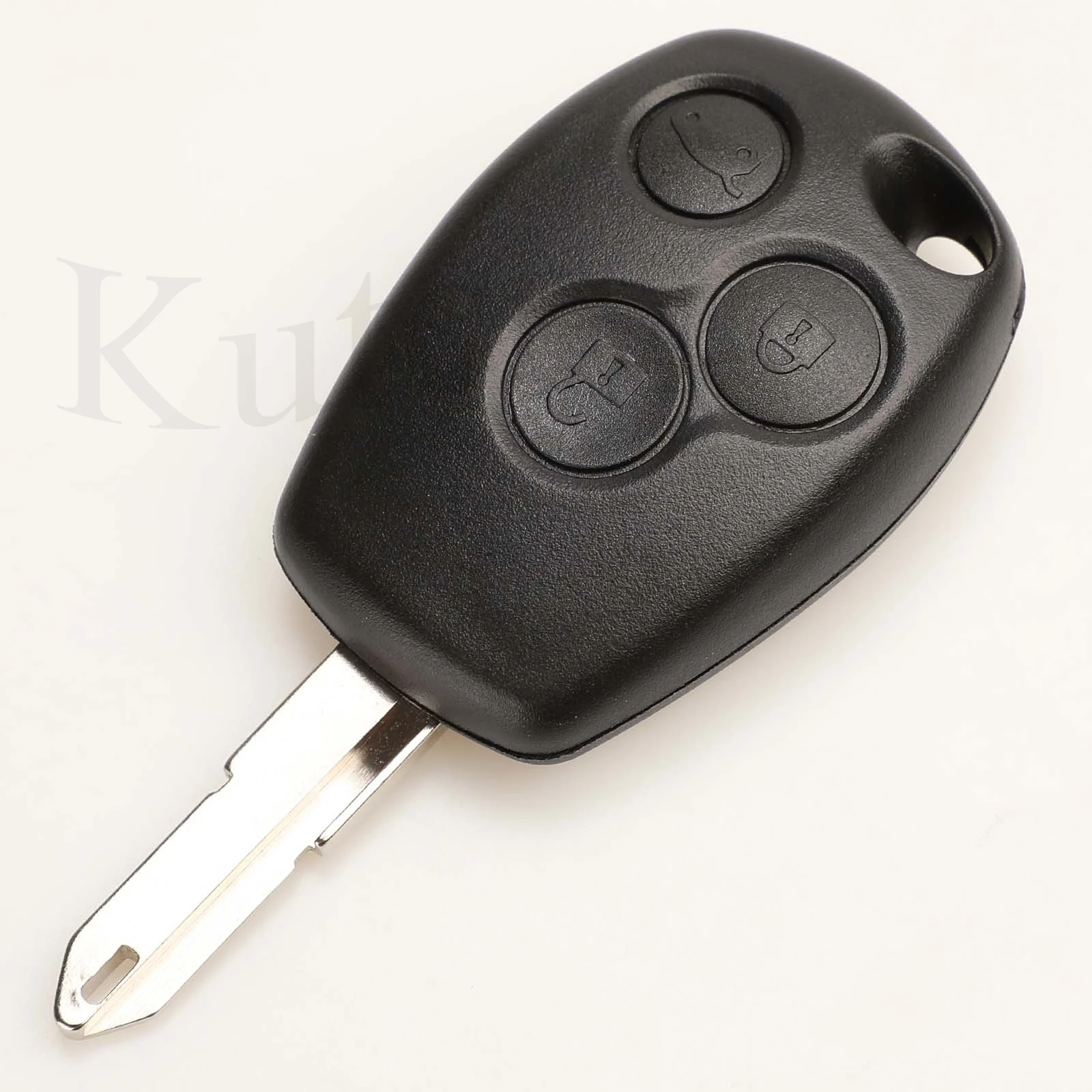 Kutery 10 шт. 3 кнопки автомобильный пульт дистанционного управления ключ для Clio Scenic