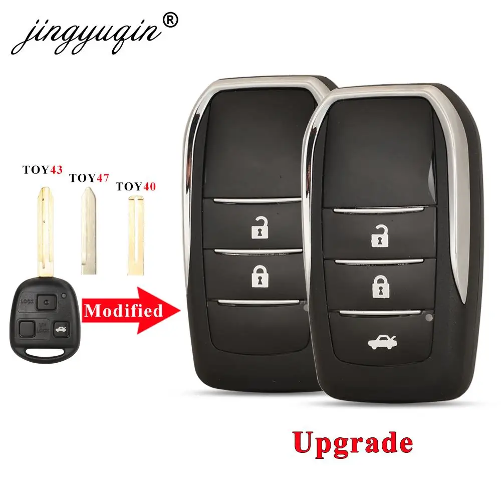 Модифицированный чехол jingyuqin для Toyota Camry Corolla Prado 120 RAV4 Kluger Previa FJ Cruiser Land |