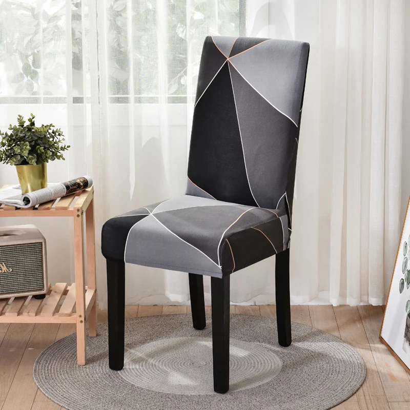 

Stretch Dining Chair Cover Spandex Elastic Chair Covers Seat Cover Office Slipcover Restaurant Wedding Banquet Hotel