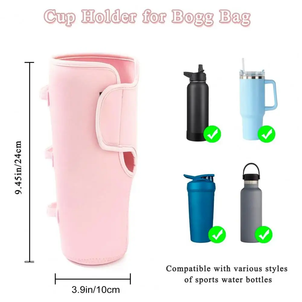 Держатель для бутылки с водой сумки Bogg Tote Bag надежное крепление рукав чашки