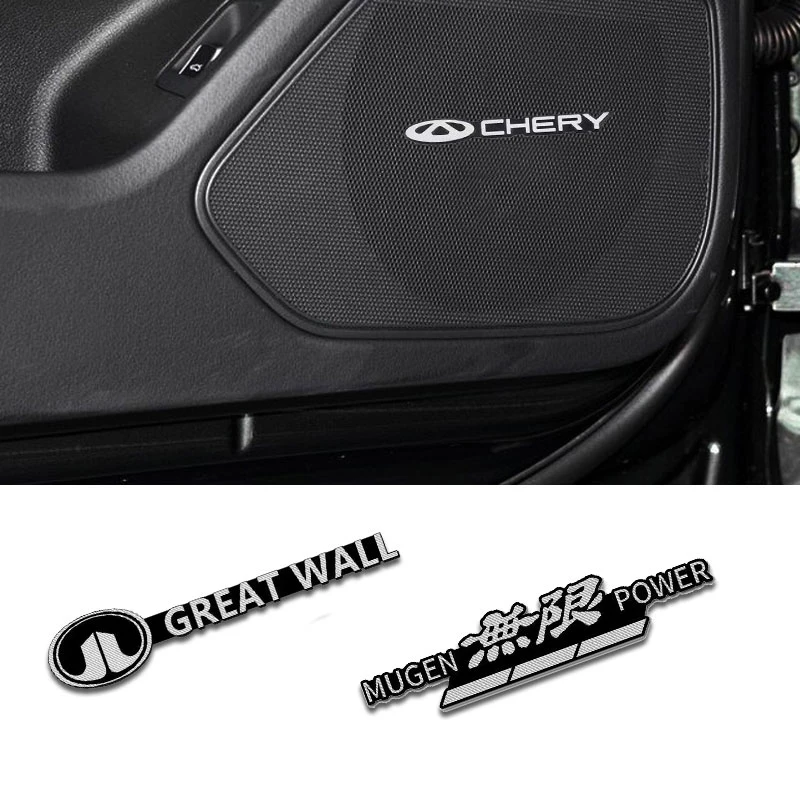

1PCS Car Interior Styling Sticker Audio Speaker Decals For Mercedes Benz A180 A200 A260 W203 W204 W205 W211 W212 W213 W177 W218
