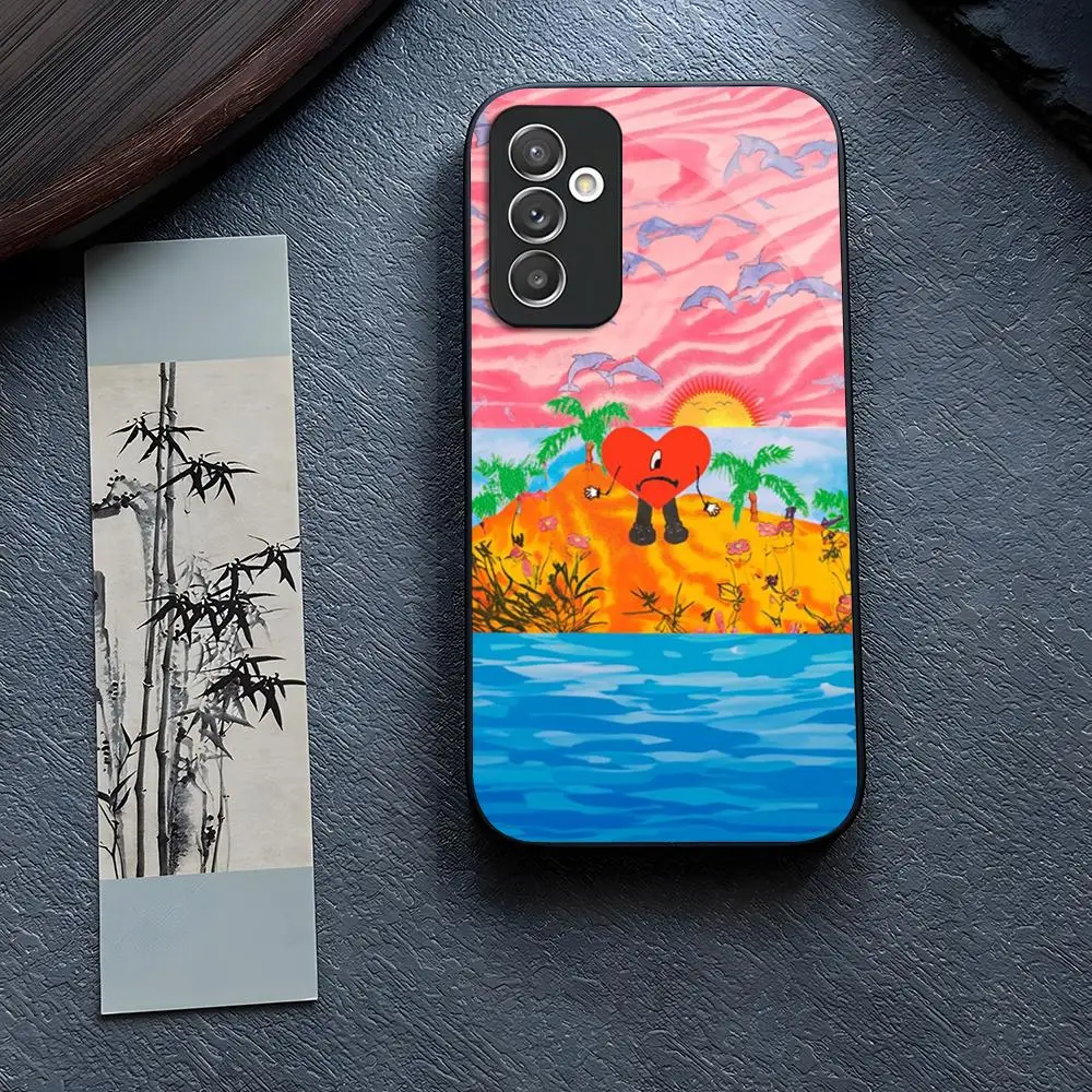 Чехол для телефона Un Verano Sin Ti Bad Glass Samsung Galaxy S24 S23 S21 S22 S20 Ultra Fe Plus A34 A54 A16 A24 A52 A53 M54 Cover