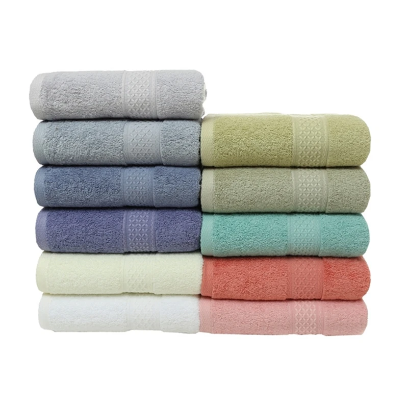 Полотенце из микрофибры для душа и мытья лица 33 х72 см 100% хлопок | Дом сад