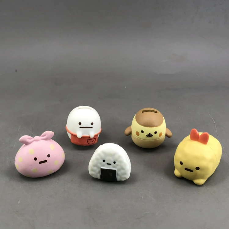 

BANDAI Genuine Corner Creature Rice Ball Doll Food Toys Action Figure Finished Product Model Toys