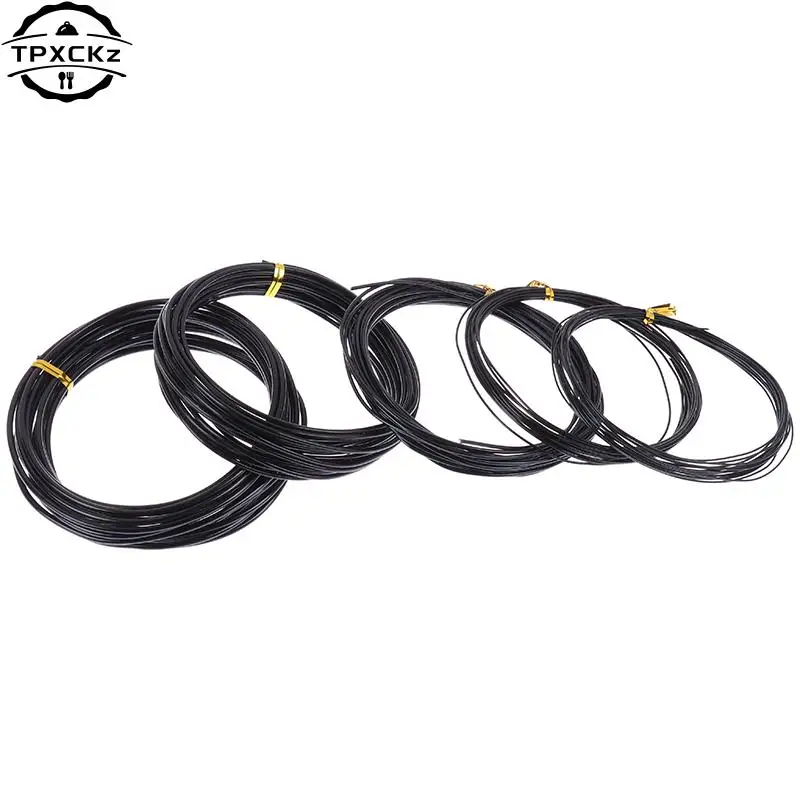 

Total 5m (Black) Bonsai Wires Anodized Aluminum Bonsai Training Wire With 5 Sizes 1.0 Mm,1.5 Mm,2.0 Mm 2.5mm .3mm