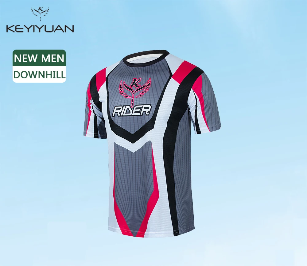 

Рубашки KEYIYUAN для горного велосипеда, футболка для горного велосипеда, мужская майка для горного велосипеда, одежда для мотокросса, одежда д...