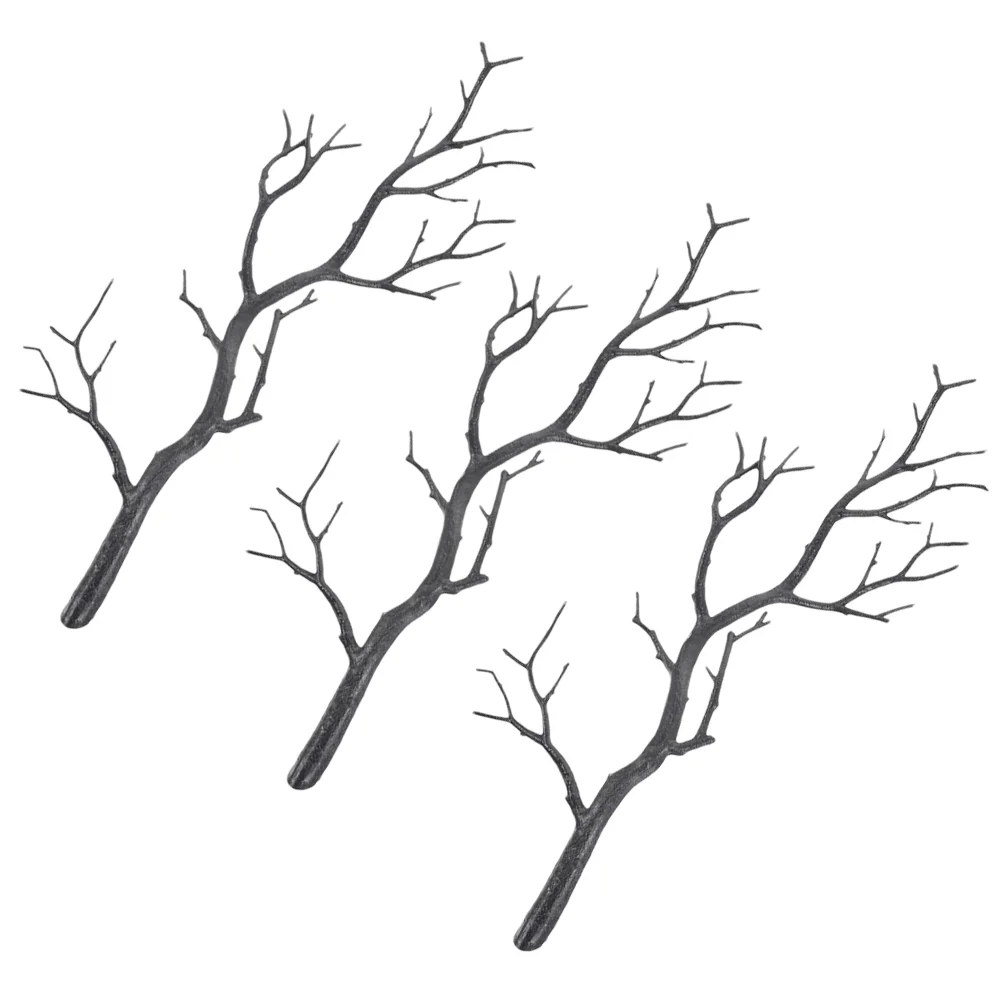 

3 Pcs Vine Decor Birch Branches Witch Artificial Tree Decoration Naturales Reindeer Antlers Autumn