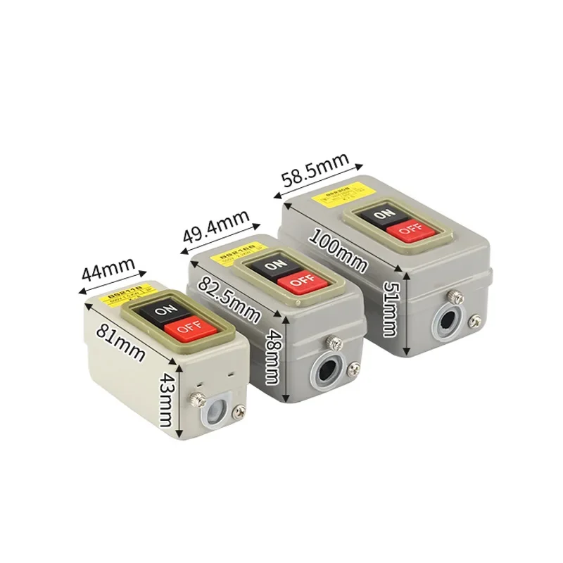 BS211B BS216B BS230B Кнопочный переключатель запуска AC380V 3-фазное управление двигателем