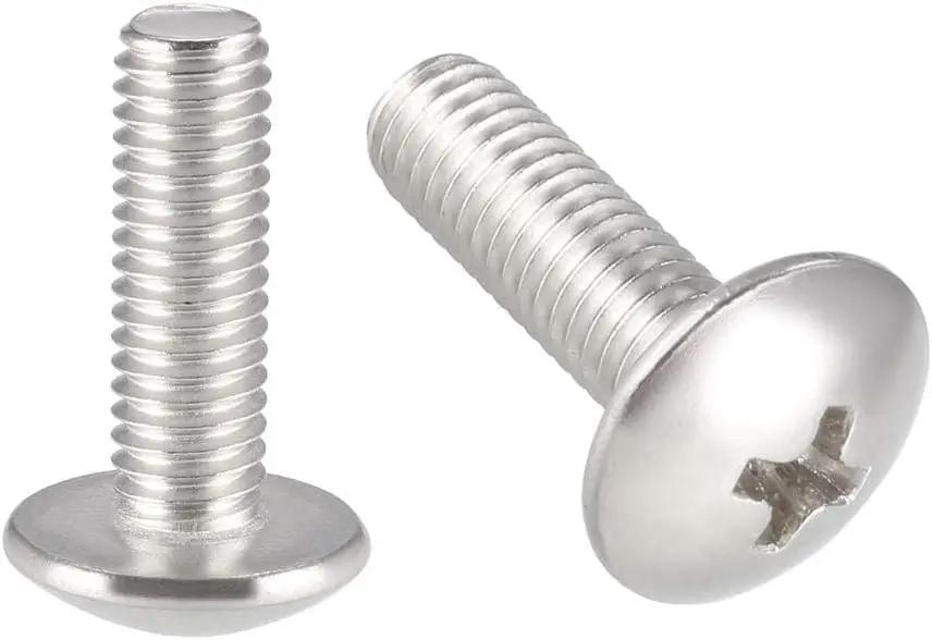 

Keszoox Machine Screws, M5x16mm Phillips Screw, 304 Stainless Steel, Fasteners Bolts 20Pcs