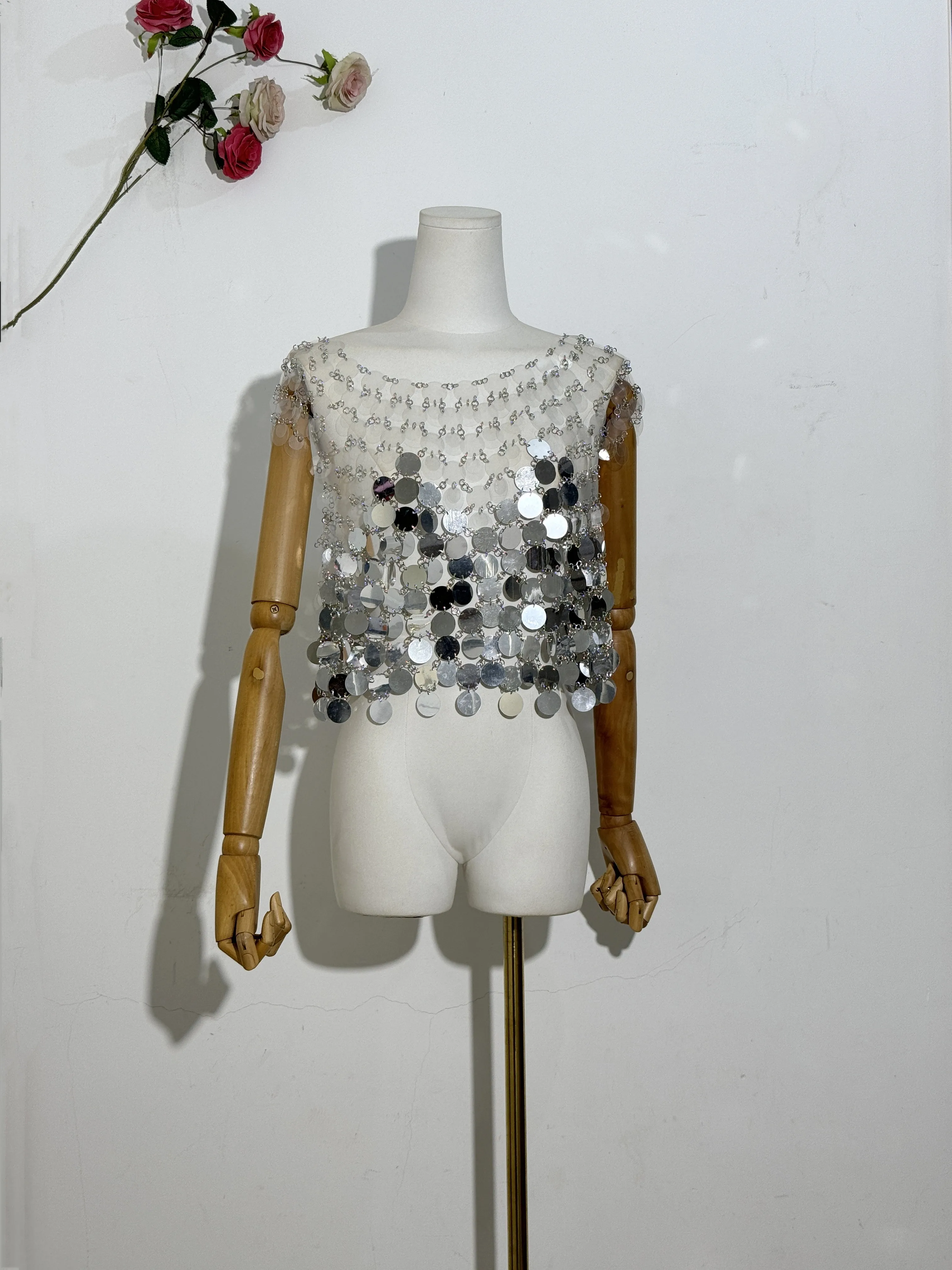 Новое европейское и американское стильное женское мини-платье с вырезом