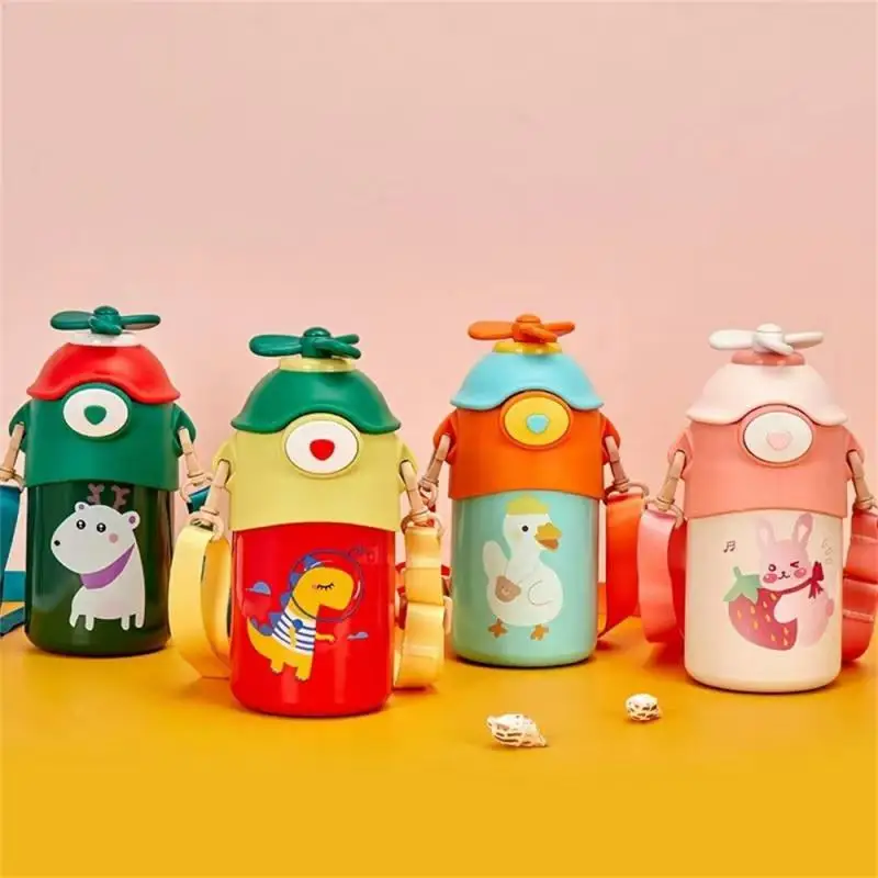 Cup 500ml Large Capacity Green Childrens Products Portable Cup Easy To Carry