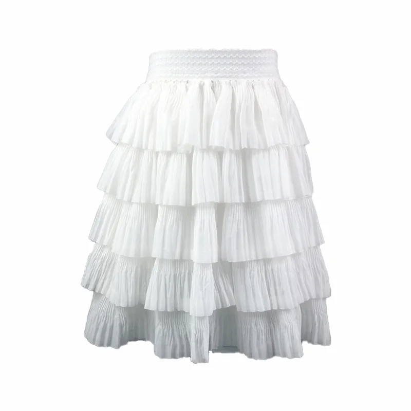 

Модная юбка для маленьких девочек, плиссированные юбки для маленьких девочек, бальное платье принцессы, сетчатая многослойная детская одеж...
