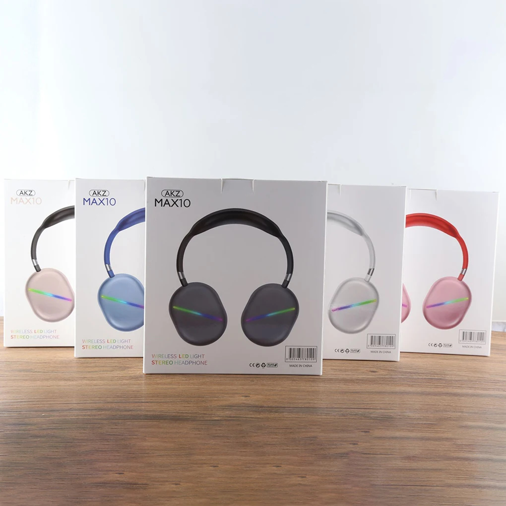 

Беспроводные наушники Deep Bass, Bluetooth-совместимая гарнитура для игровых видов спорта, Черная