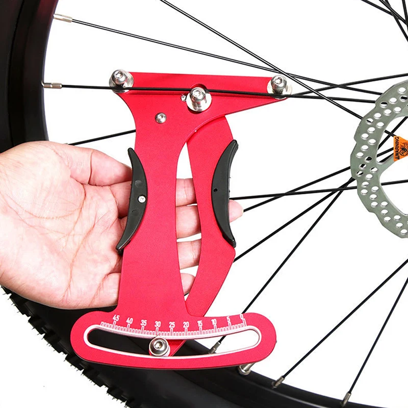 

Mountain Bike Spoke Tension Meter Bicycle Wheel Builders Repairs Tool Comfortable Grip Accessories Tensiometer