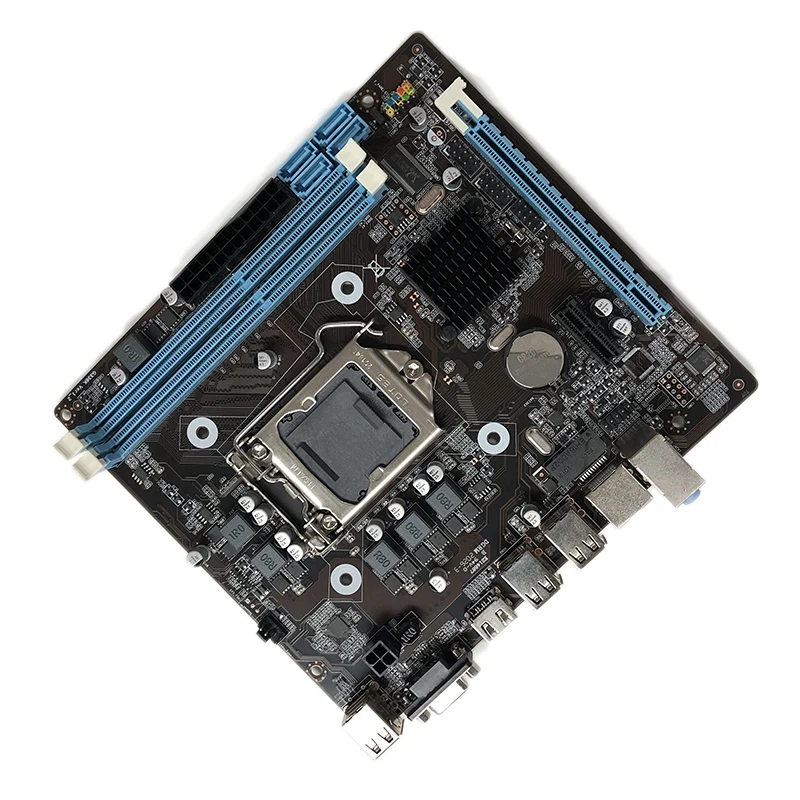 Компьютерная материнская плата HM55 I3 I5 LGA 1156 Настольная компьютерная игровая |