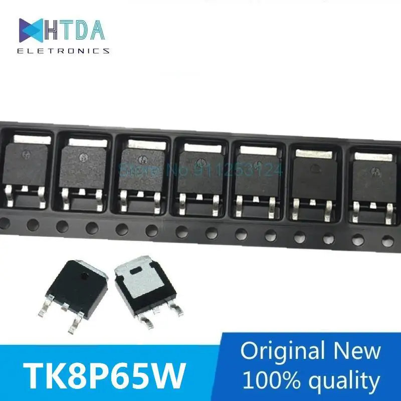 

10 шт./лот TK8P65W TO-252 650V 8A в наличии