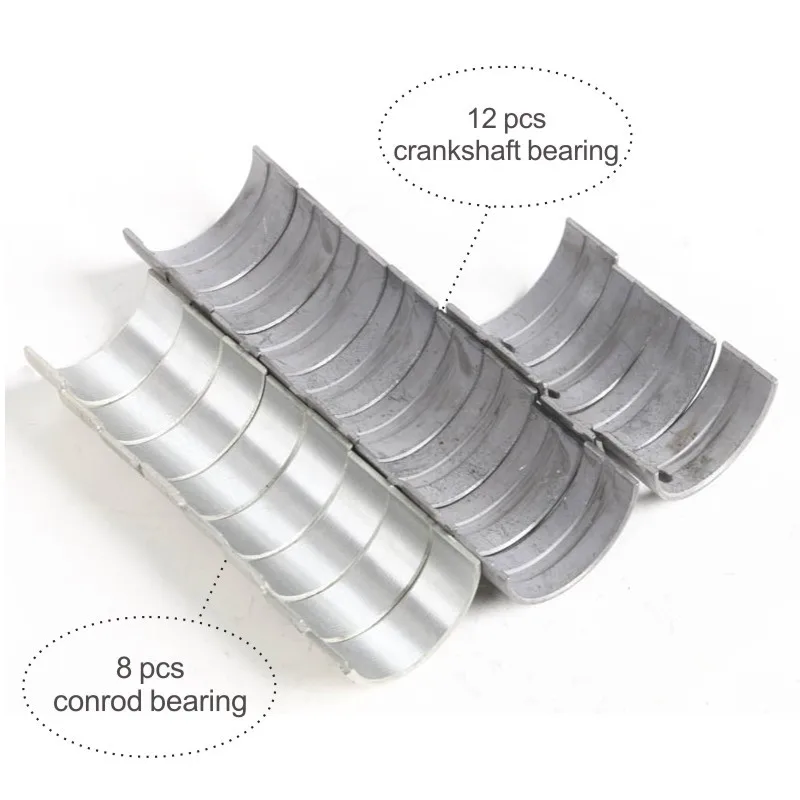 Деталь мотоцикла, шатун, подшипник, коленчатый вал, основной подшипник, комплект 4-тактного подшипника для Suzuki GSX-R400 GSXR400 GSXR GSX-R 400 1989-1997