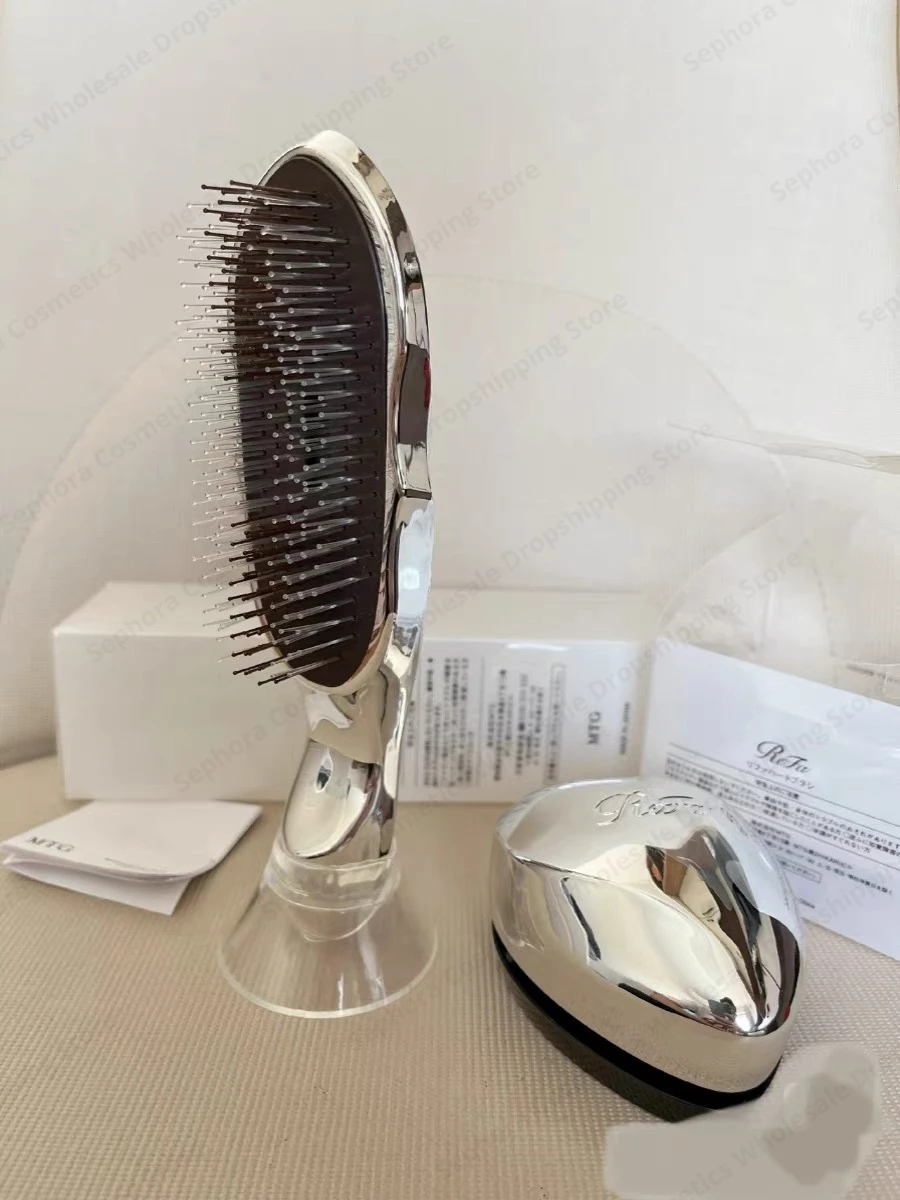 

ReFa Ion Care Premium Hair Brush Head Massager Scalp Brush Hair Massager Shampoo Brush Detangling Brush Hair Cleaning Comb