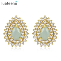 luoteemi fashion big pearl stud earring for women multicolor bridal wedding jewelry 2021 new arrival luxury girls party gifts