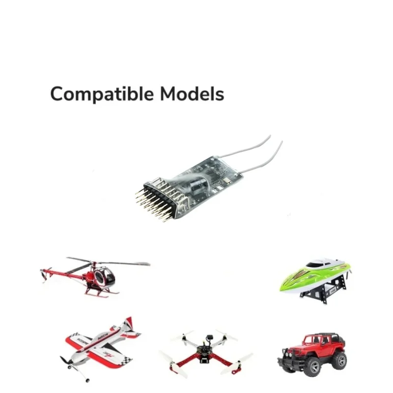 RM601 2 4G 6CH приемник DSMX DSM2 AR6210 протокол PPM выход для спектр DX6i DX8 DX9 DX18 &amp JR DSX7 DSX9 Walkera