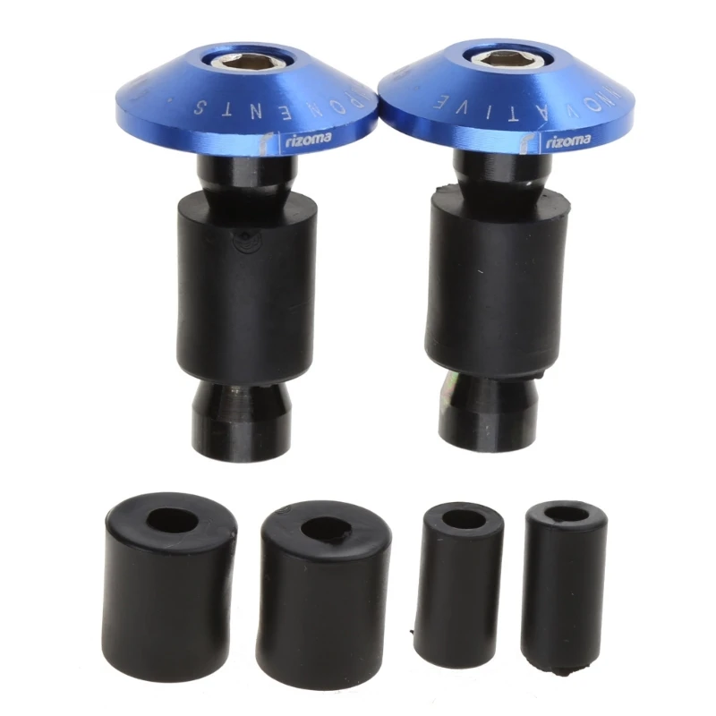 

Motorcycle Dirt Bike CNC Handlebar Grips Slider Cap Plug Aluminum Bar End H7JD