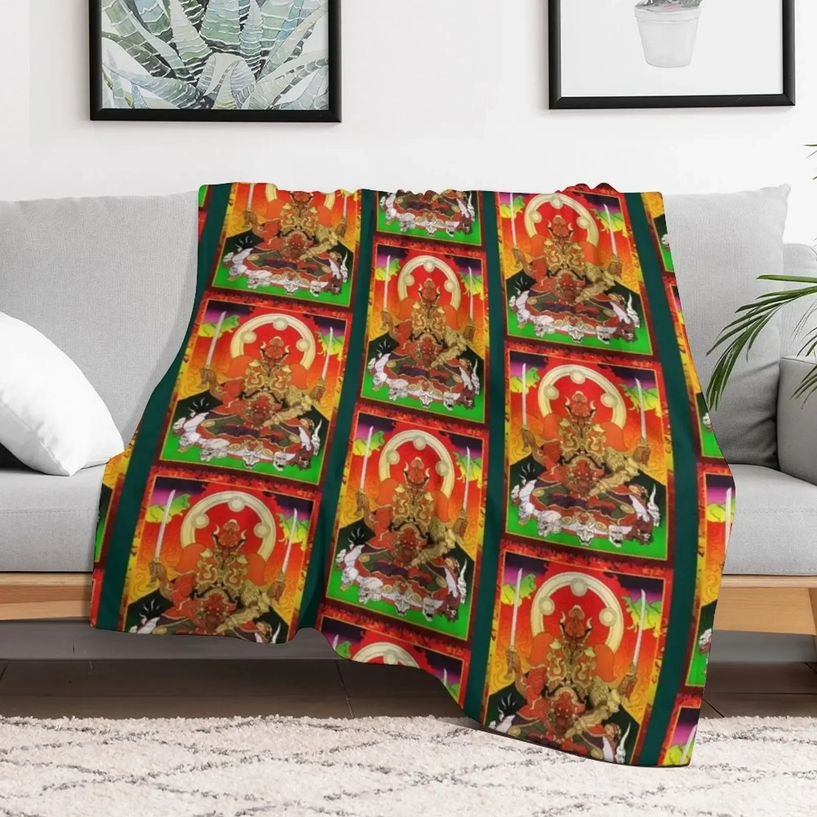 Йошимуцу Теккен и Душа Калибур буддийский художественный стиль пледы свободные