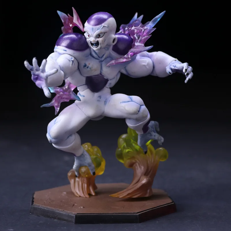 

Anime Dragon Ball Z Action Figure Toys Frieza Fighting Form PVC Figurine Manga Statue Collectible Model Doll Gift for Children