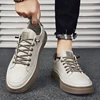 CYYTL Mens Shoes Casual Platform Leather Chef's Loafers Fashion Summer Sneakers Outdoor Driving Tennis Running Luxury Trainers 6