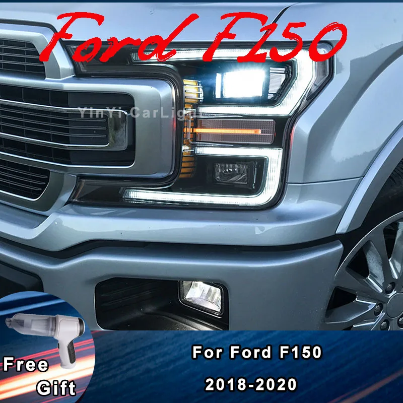 

Car Headlights for Ford F150 2018-2020 Raptor streamer steering vehicle LED headlamp assembly of Ford 2018-2020