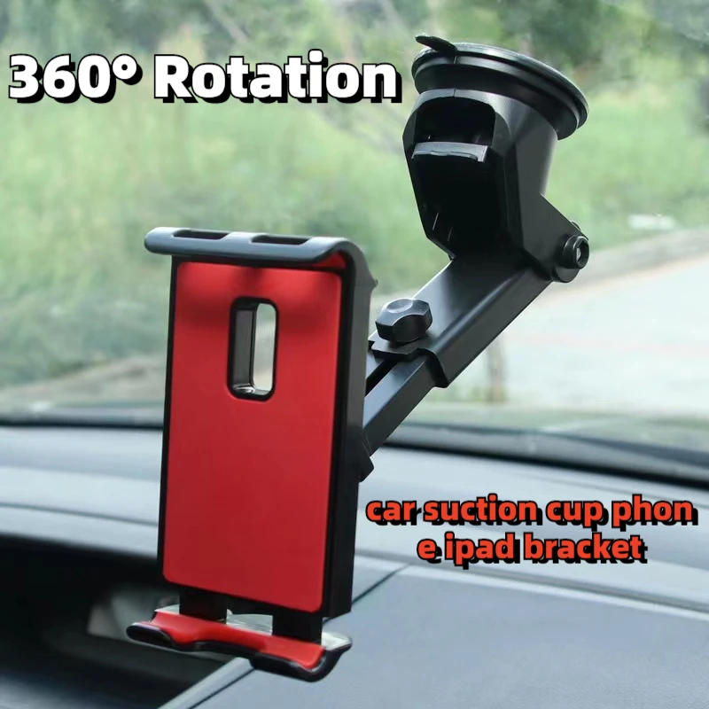 

Car Tablet Holder Phone Holder 360° Rotation Suction Cup Mount Dashboard iPad Suction Cup Holder, Rear Seat Phone Holder