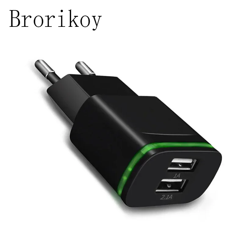 Универсальное зарядное устройство USB для телефона iPhone Samsung S 6 7 8 Plus Кабель-адаптер