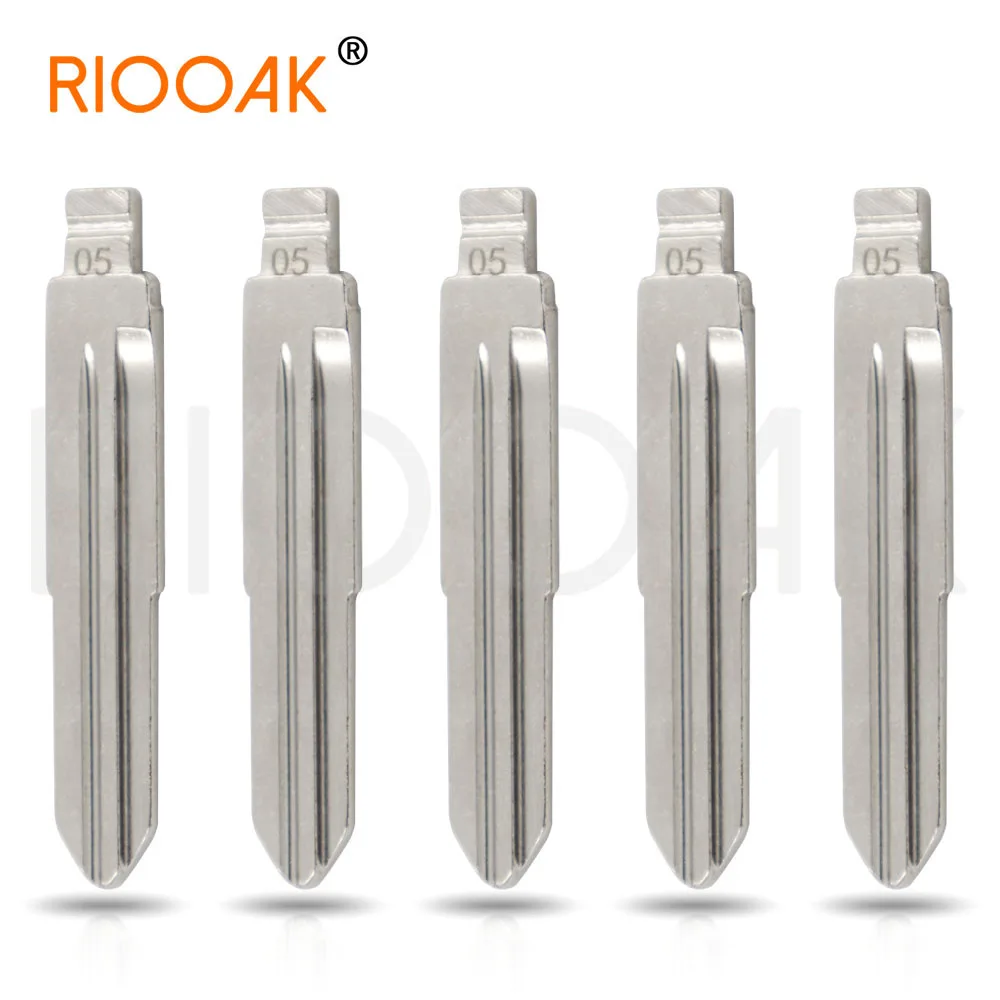 10 шт./партия запасные металлические заготовки для дистанционного ключа
