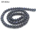 Бесплатная доставка SR 4-5 мм Рондель пресноводный черный жемчуг драгоценный камень изготовление каменных ювелирных изделий свободные бусины нитка 15 дюймов