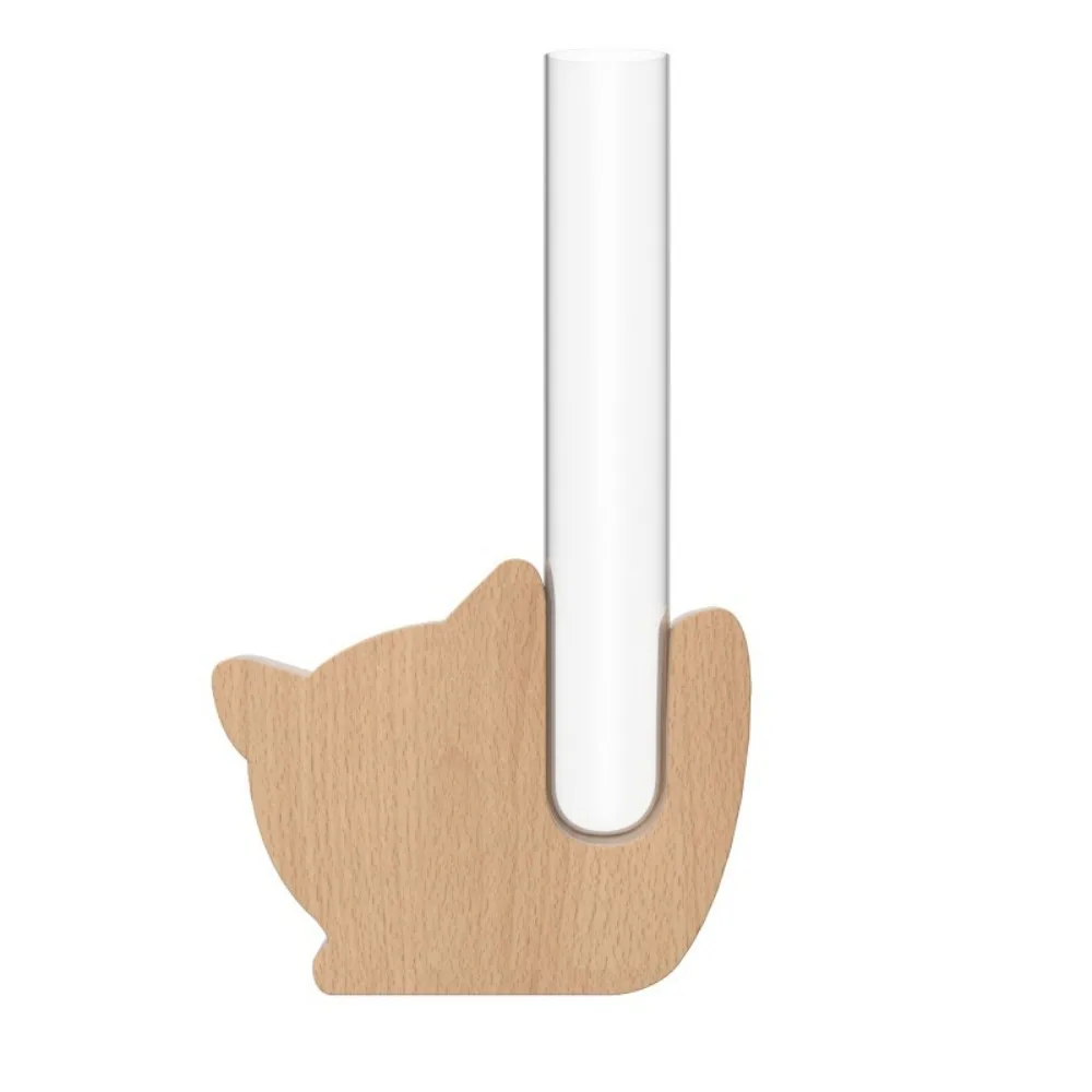 

Деревянная магнитная ваза для пробирок