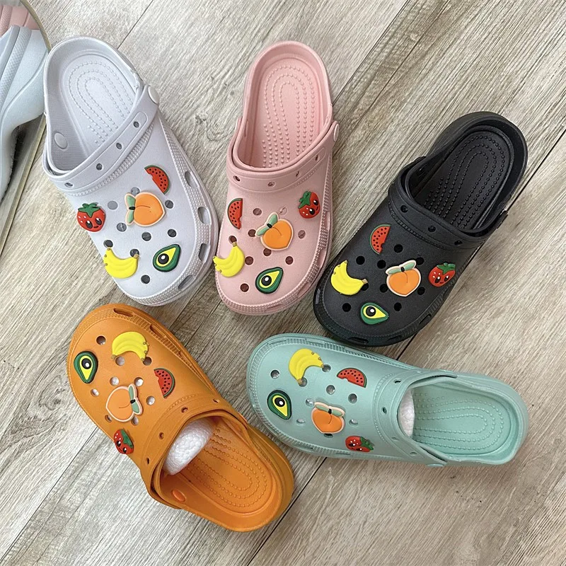 Hot Sale Pink Cute Summer Sandals Women Beach Sandals Non Slip Comfortable Lightweight Outdoor Sandals Woman Zuecos De Mujer