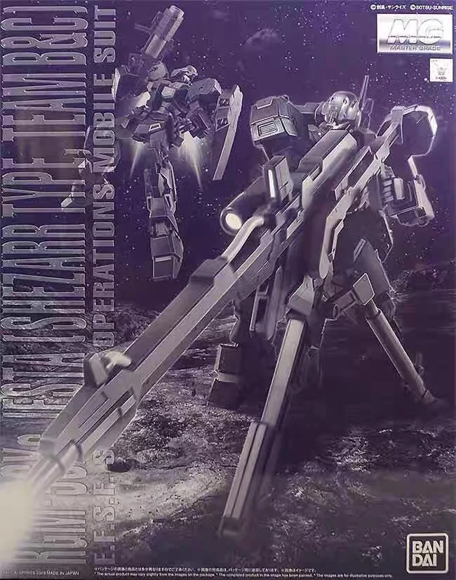 

Оригинальная модель BANDAI в комплекте, аниме фигурка MG 1/100, модель Jesta SHEZARR, экшн-фигурки типа B & C, робот-трансформер