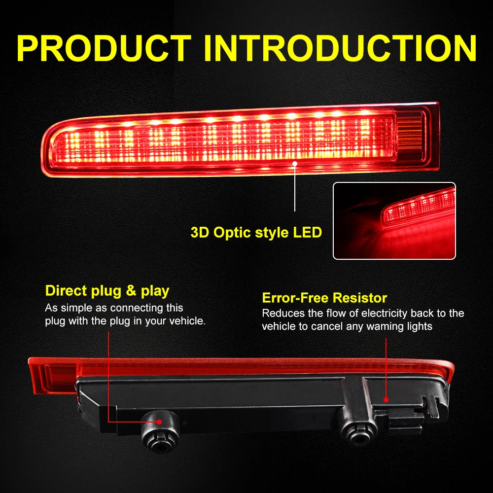 Светодиодные фонари с высоким креплением стоп-сигналы пригодные для Volkswagen VW