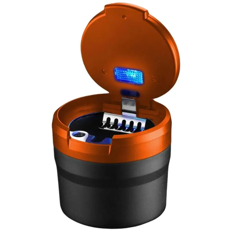 Пепельница для автомобиля, портативная пепельница с крышкой, для офиса