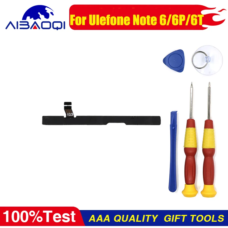 

Power on/off+ Volume FPC Key up/down button flex cable FPC For Ulefone Note6 Note 6P Note 6T Phone Perfect Replacement Parts