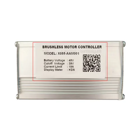 Контроллер бесщеточного двигателя X055-AAM001 48В 18А для электровелосипедов