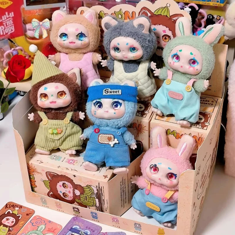 Коллекционные игрушки Kimmon Blind Box: серия MIMON OOTD Fashion Trend – загадочные коробки с крутыми аниме-фигурками, брелоками, виниловыми и плюшевыми подвесками, украшения для сумок, подарки (art.: 3920db55d1978) - 3920db55d1978