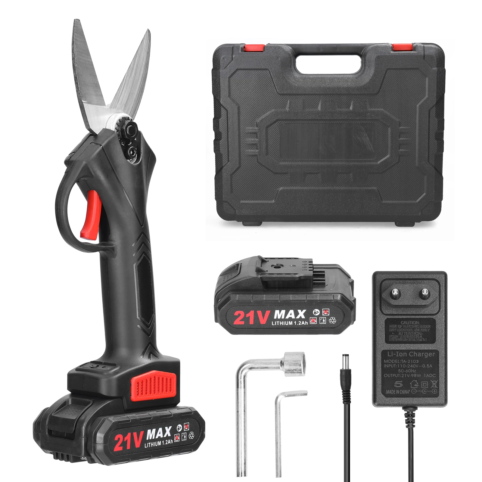 

21V Electric Shear Cordless Electric Scissors Garlic Cutter Brushless Motor Electric Kitchen Shear Vegetable Cutting Machine