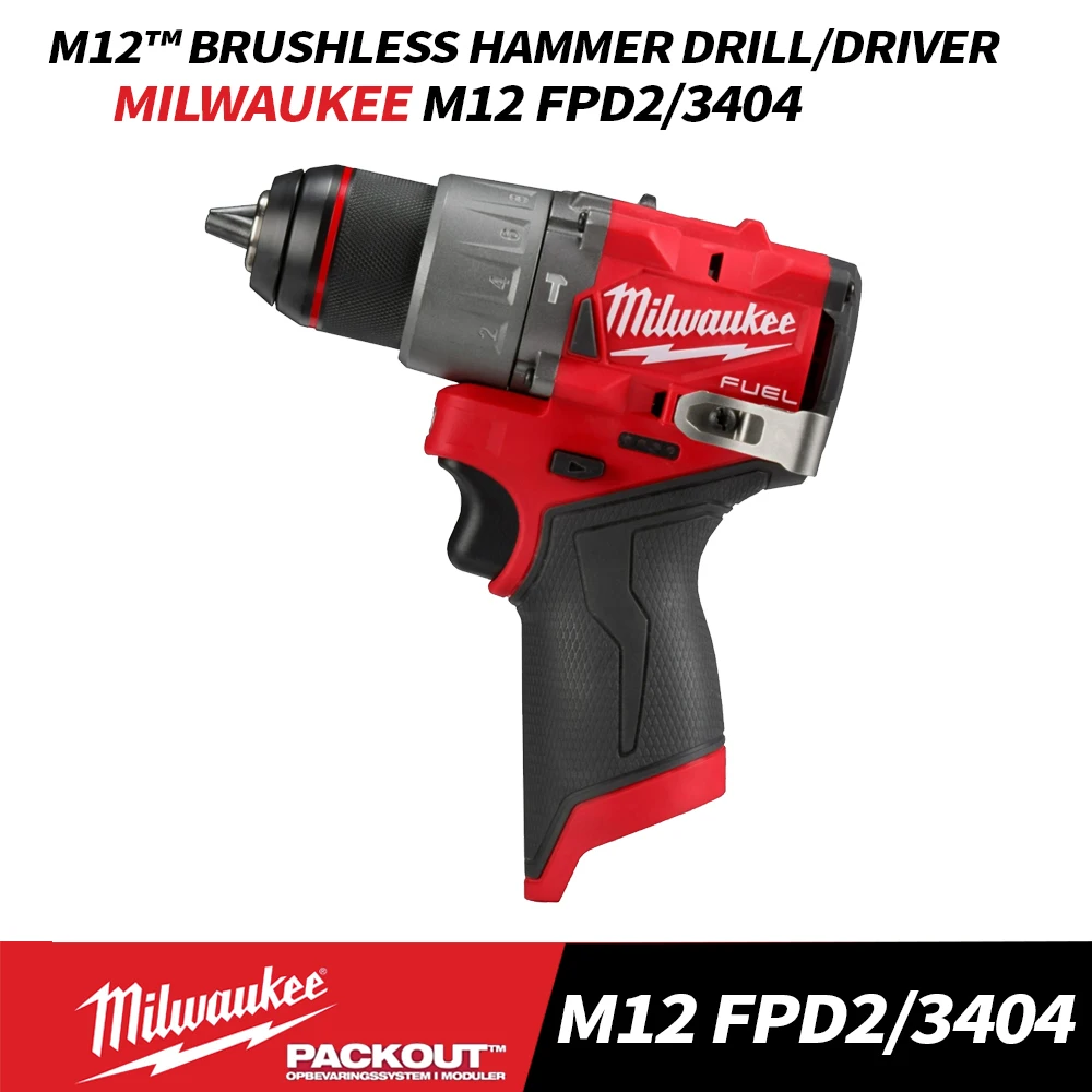 

Milwaukee M12 FUEL Бесщеточная ударная дрель