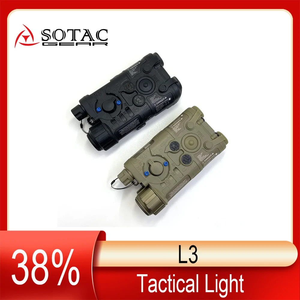 

Tactical NGAL L3 Laser Red Green IR Aim IR Led Illumination Airsoft Hunting Weapon Sight Strobe Momentary Picatinny Rail