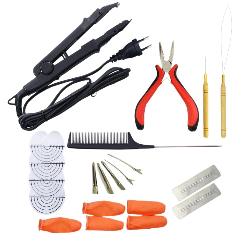 

Лучшие предложения, специальный термостат для наращивания волос, наращивание волос, бесшовный нагревательный контроль, плоская пластина, набор инструментов для наращивания волос