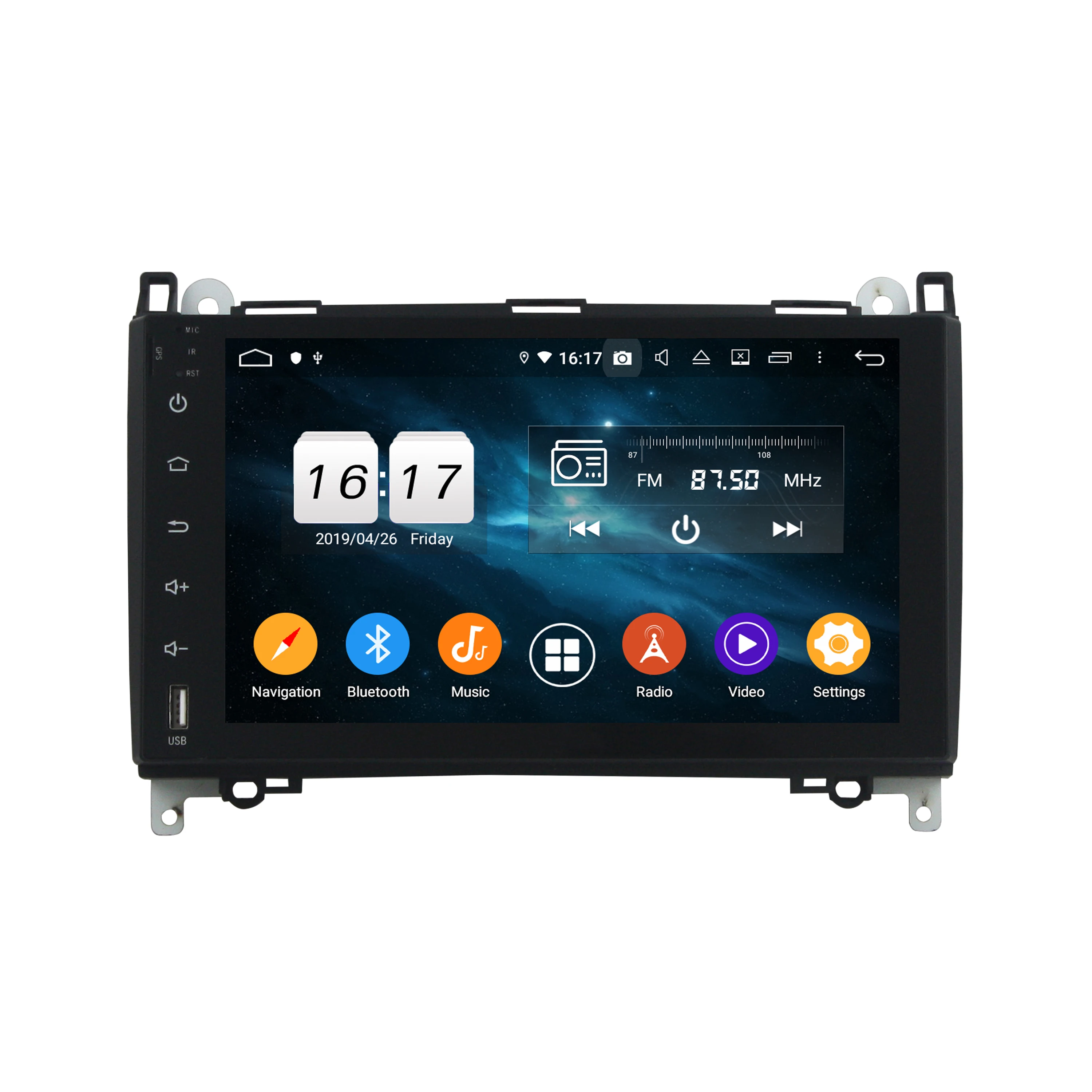 

KD-9011 Android 2din Car Audio Radio for W169 W245 Viano Vito Dsp Navigation Car Stereo Dvd Player A-B Class A-Class W169
